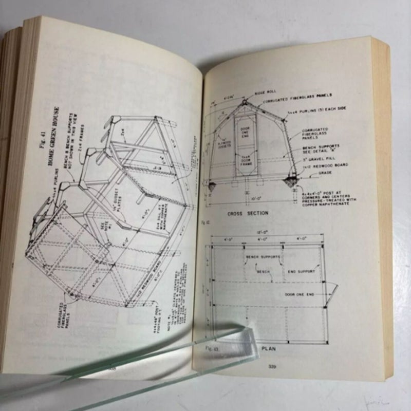 The Almanac of Rural Living by Harvey C. Neese 1976 Illustrated Do-it Yourself