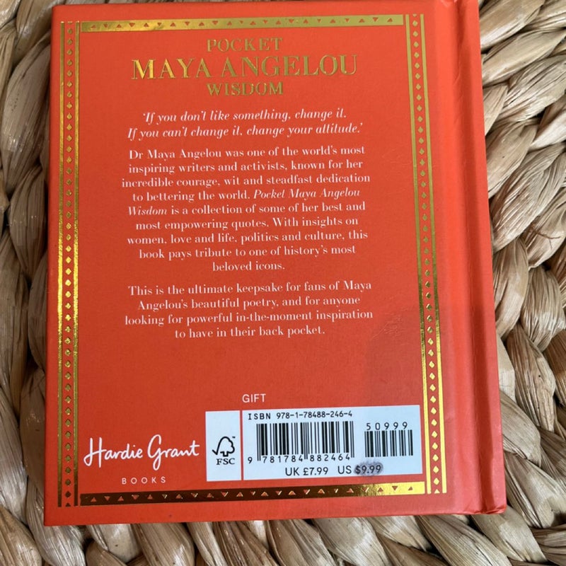 Pocket Maya Angelou Wisdom