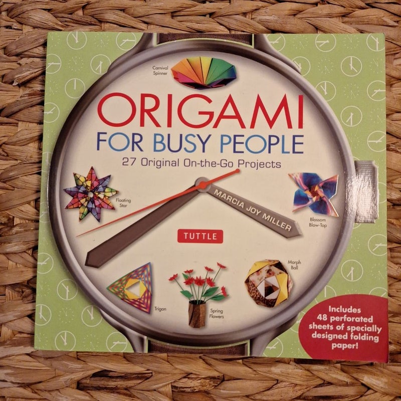 Origami for Busy People