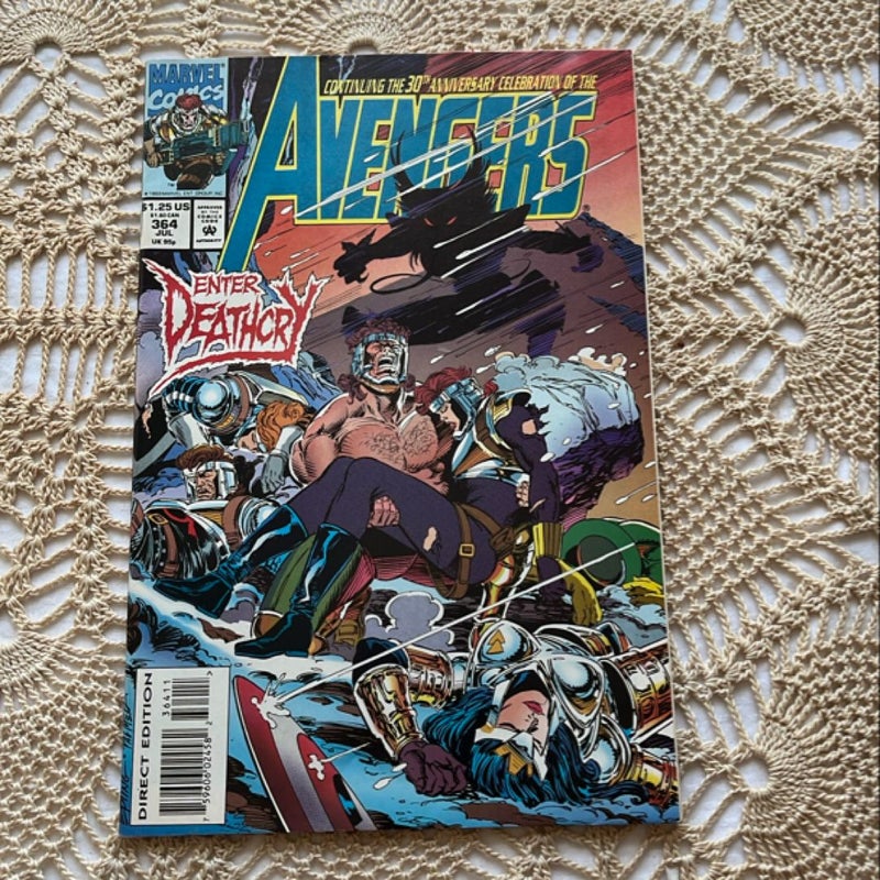 The Avengers  Vol. 1 No. 364, July 1993
