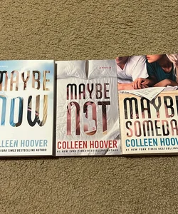 Maybe series by Colleen Hoover (OOP & Signed)