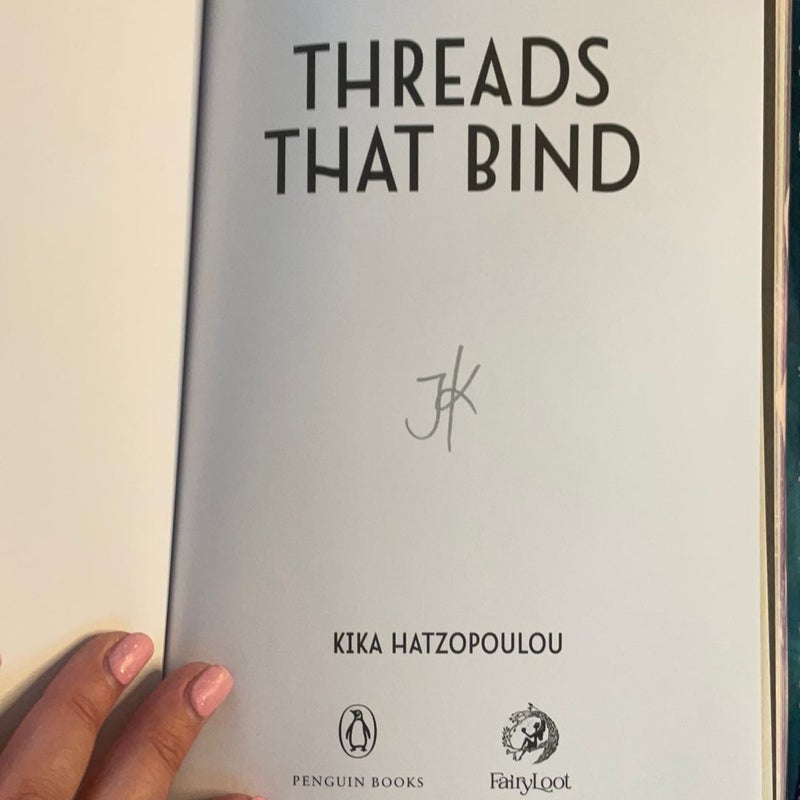 Threads That Bind- Fairyloot- Signed