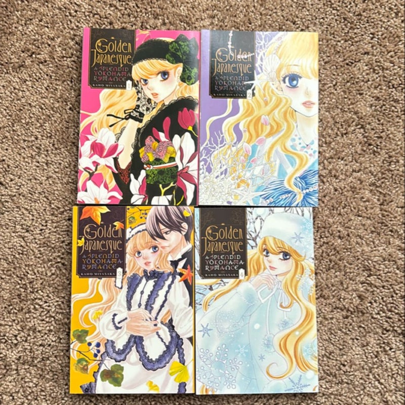 Golden Japanesque: a Splendid Yokohama Romance, Vol. 1-4