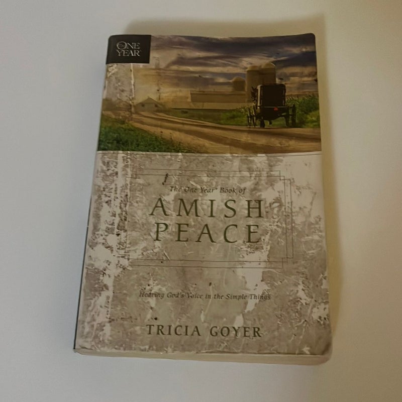 The One Year Book of Amish Peace