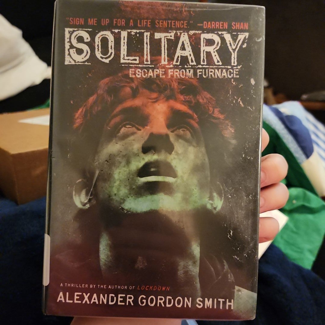 Solitary by Alexander Gordon Smith Hardcover Pangobooks