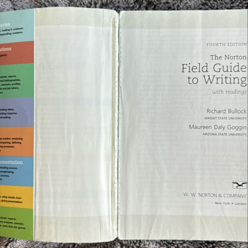 The Norton Field Guide to Writing with Readings