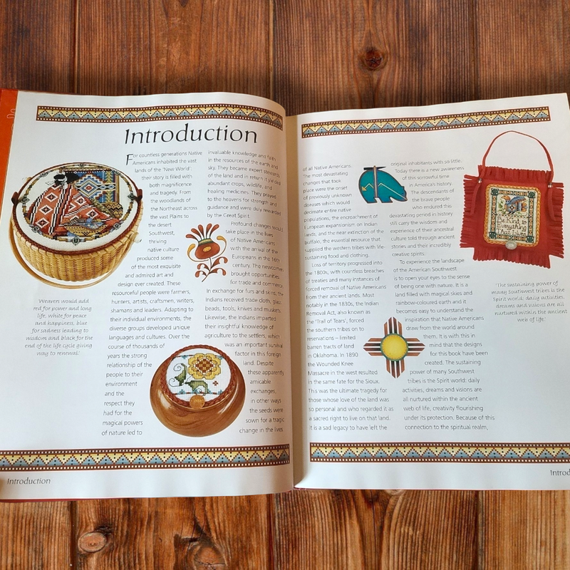 Joan Elliott's Native American Cross Stitch