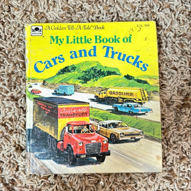 My Little Book of Cars and Trucks