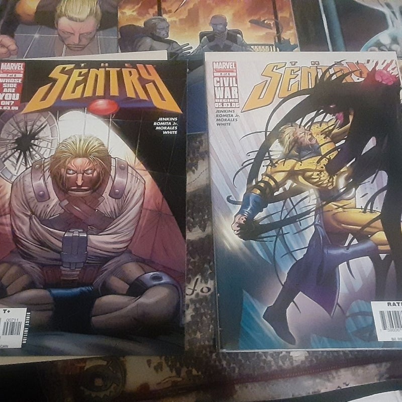 The Sentry Marvel Comics Lot 1,2,3,4,5,6,7,8 2005