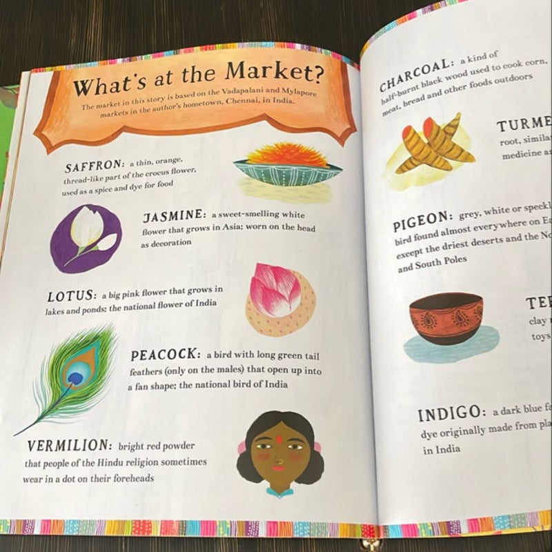 Bundle! Two Barefoot Books: The Parrot Tico Tango & A Gift for Amma Market Day in India