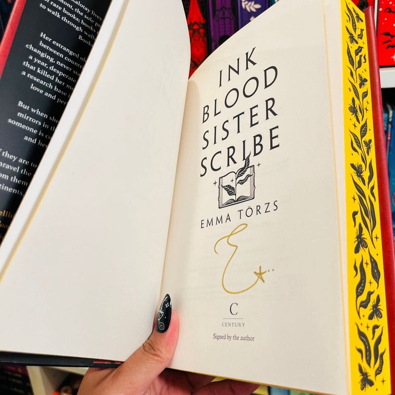 Ink Blood Sister Scribe WATERSTONES SIGNED SPECIAL EDITION