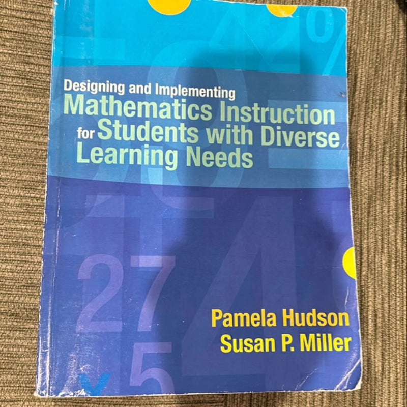 Mathematics Instruction for Students with Diverse Learning Needs