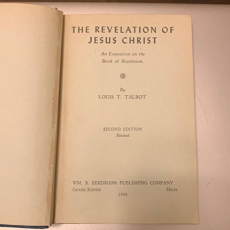 The Revelation of Jesus Christ 