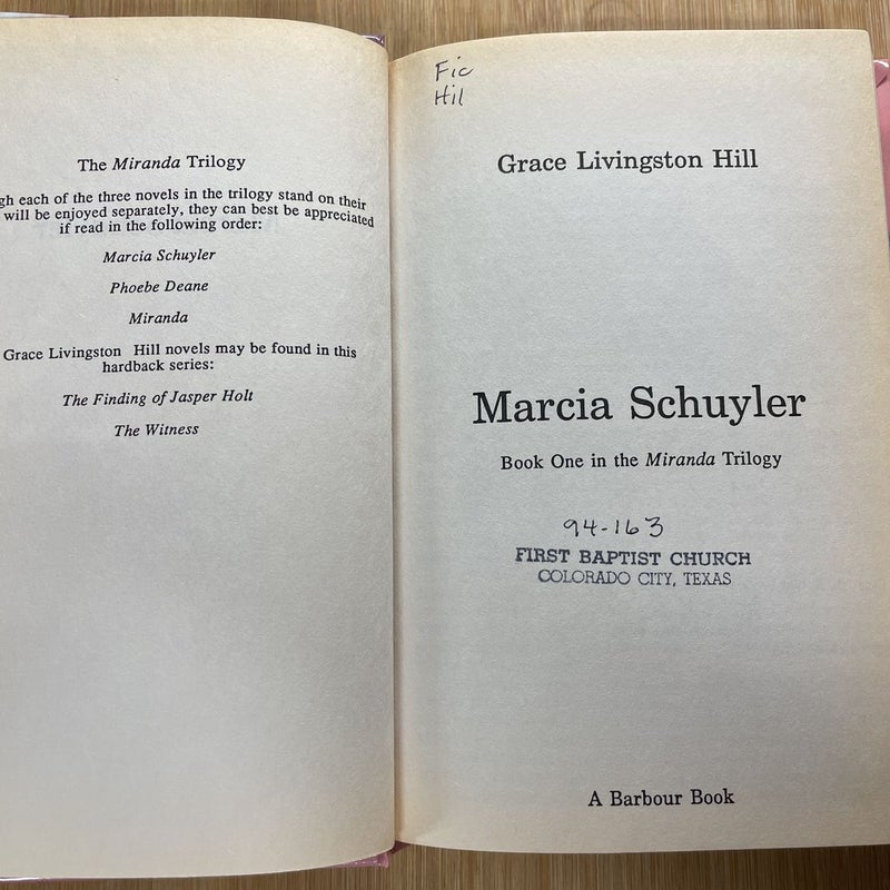 Marcia Schuyler