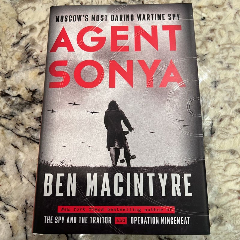 Agent Sonya- Signed First Edition