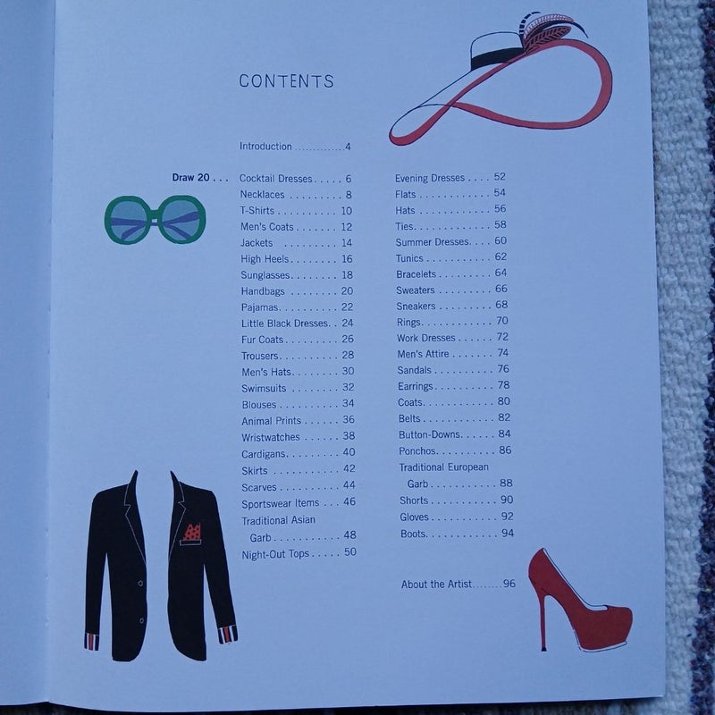 20 Ways to Draw a Dress and 44 Other Fabulous Fashions and Accessories