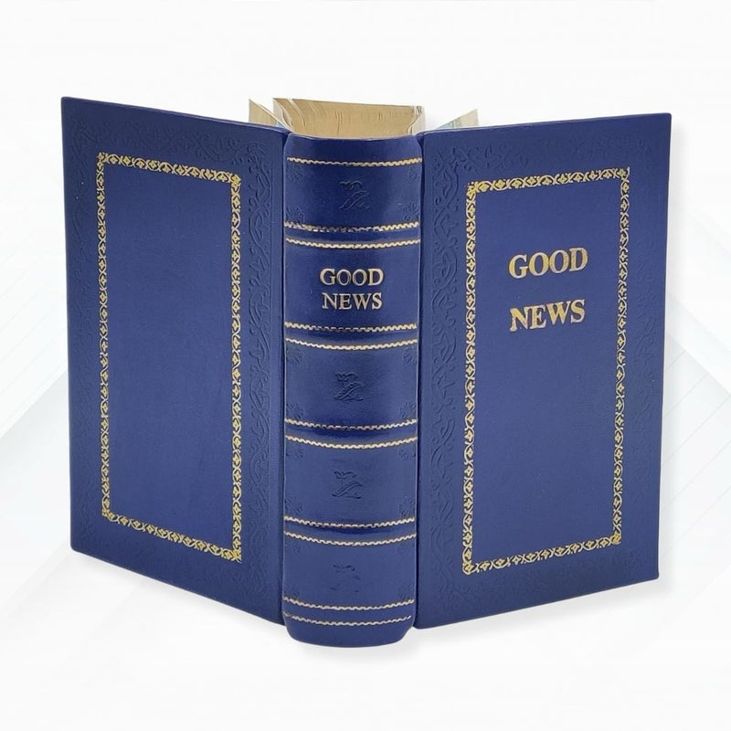 Good News Bible-GNT by American Bible Society Leather- Bound Edition