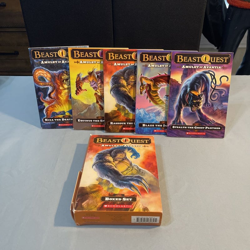 Beast Quest Box Set #19, 20, 21, 23, 24