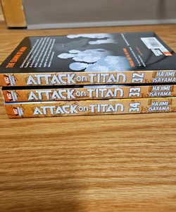 Attack on Titan Vol. 32-34