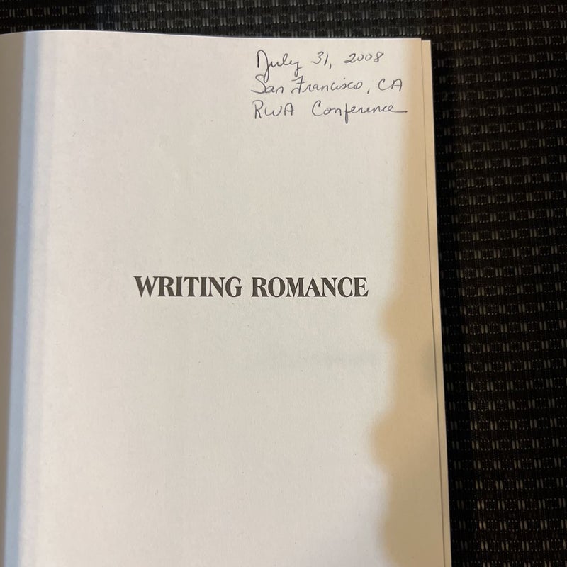 Writing Romance