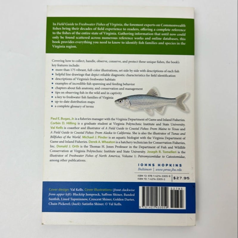 Field Guide to Freshwater Fishes of Virginia