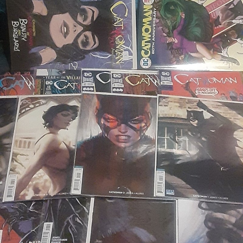 Catwoman 2018 1,2,3,4,5,6,7,8,9,10,11,12,13 annual 1, 80th anniversary special 