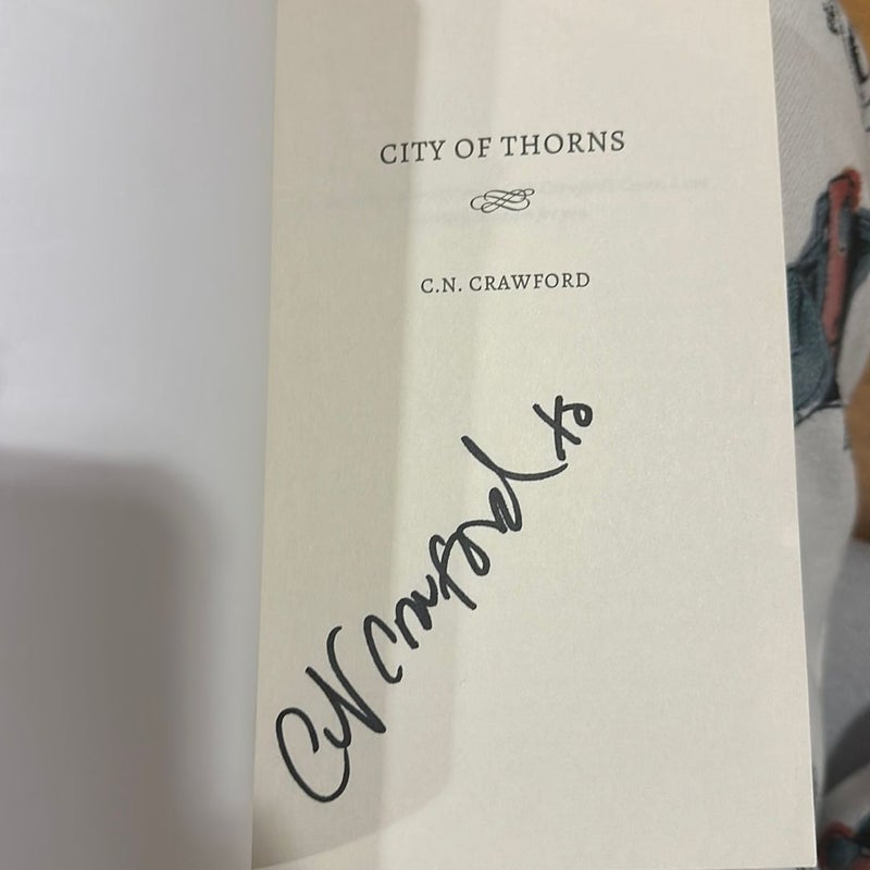 City of Thorns SIGNED 