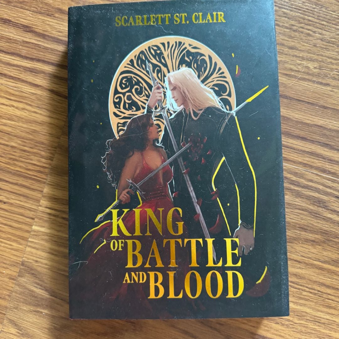 King of Battle and online Blood by Scarlett St. Clair Bookish Box exclusive