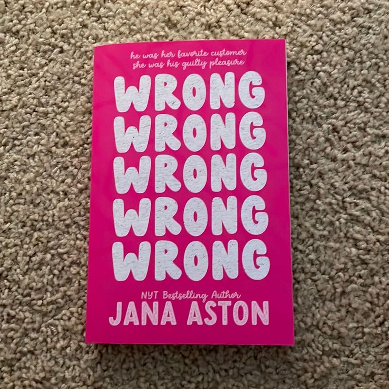 Wrong (Hello Lovely exclusive signed by the author)