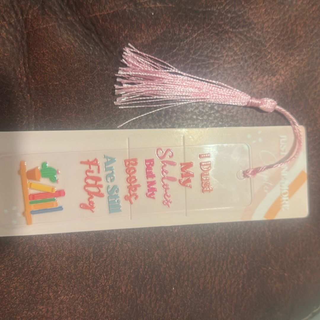 I dust my shelves, but my books are still filthy