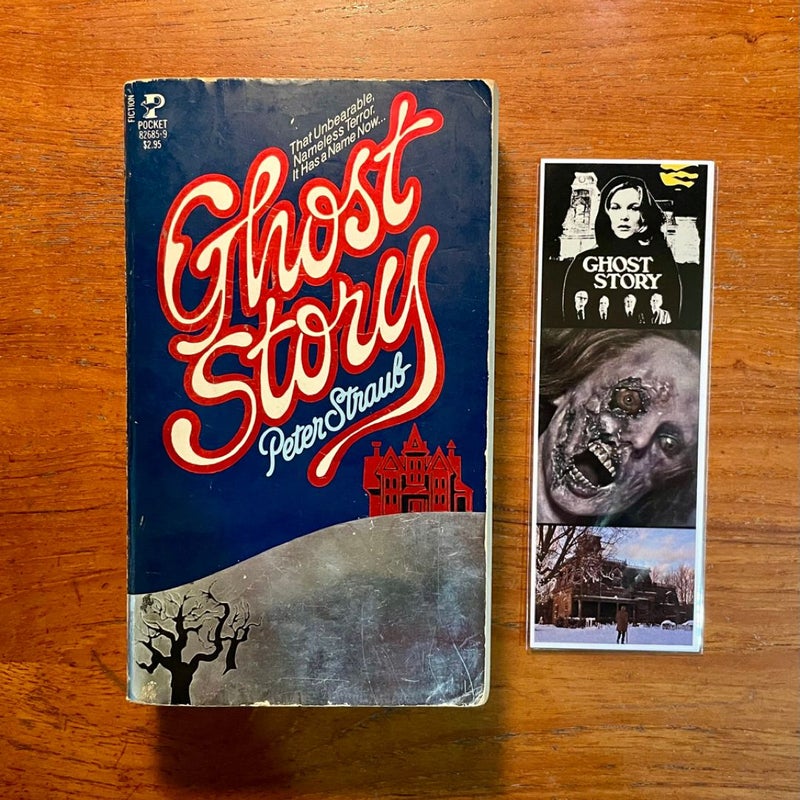Ghost Story by Peter Straub 1980 First Edition Paperback Supernatural Classic