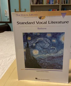Standard Vocal Literature - an Introduction to Repertoire Baritone Book/Online Audio