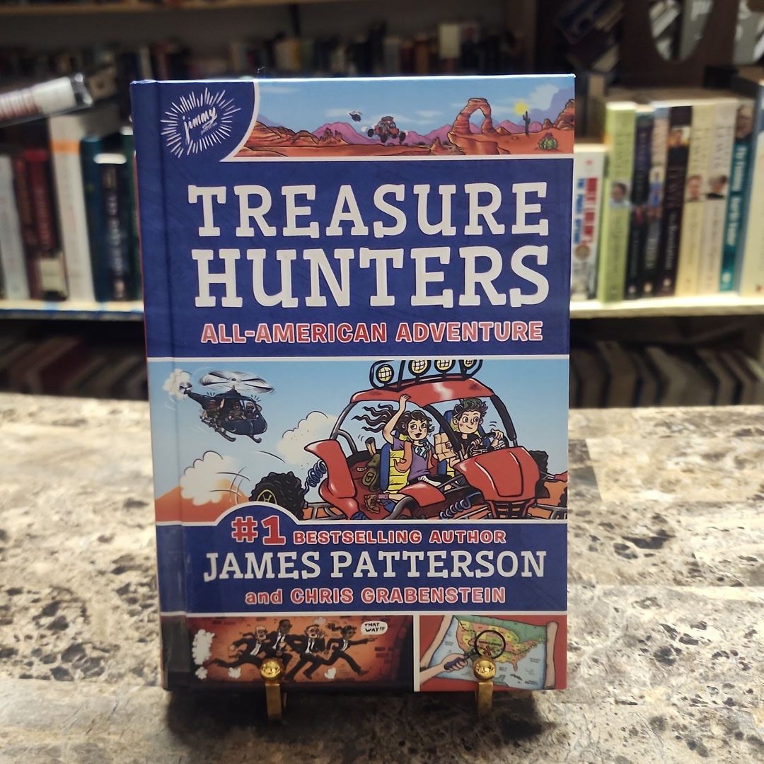 Treasure Hunters: All-American Adventure by James Patterson; Chris  Grabenstein, Hardcover