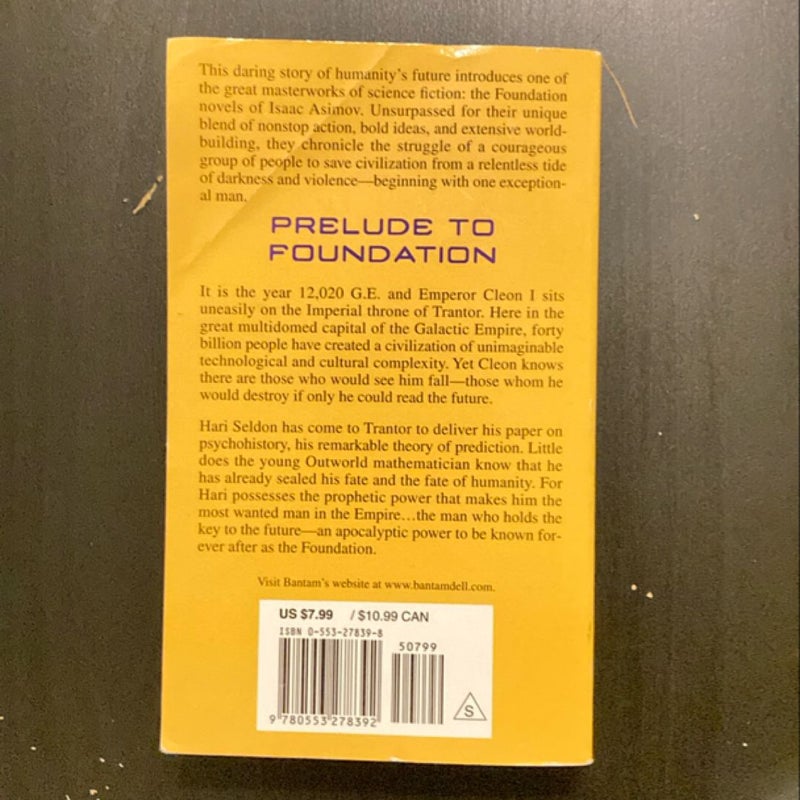 Prelude to Foundation