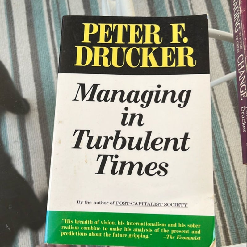 Managing in Turbulent Times