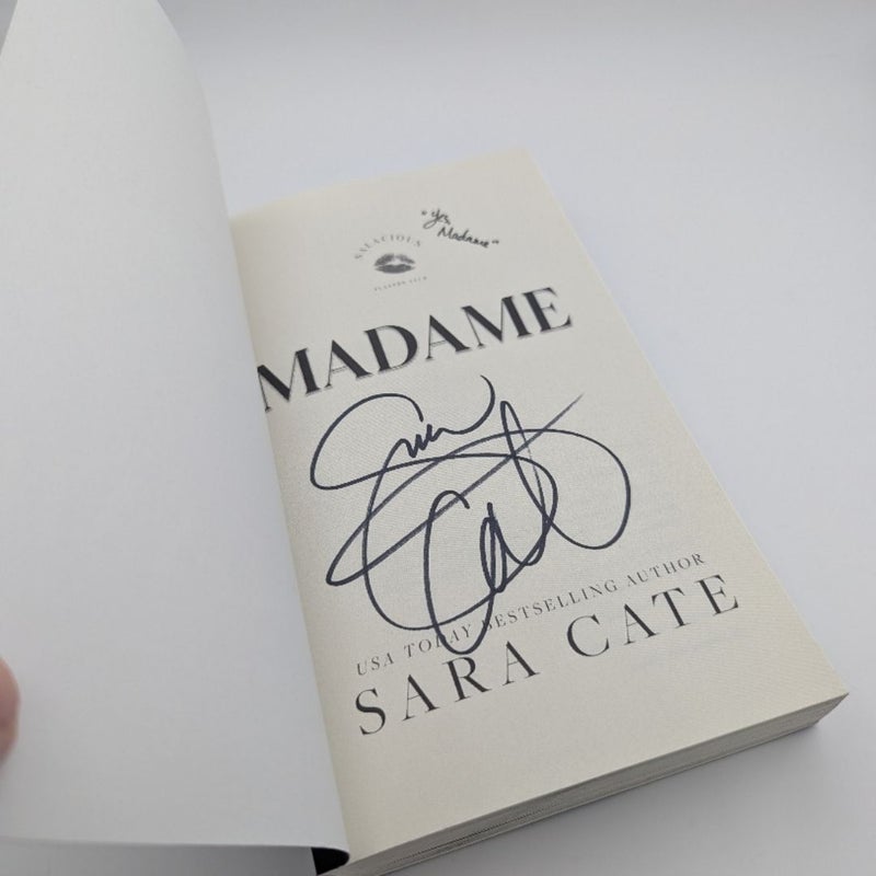 Madame -OOP COVER, SIGNED