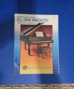 Alfred's Basic Adult Piano Course All-Time Favorites, Bk 1