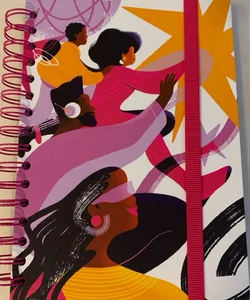 Spiral Notebook with Stickers