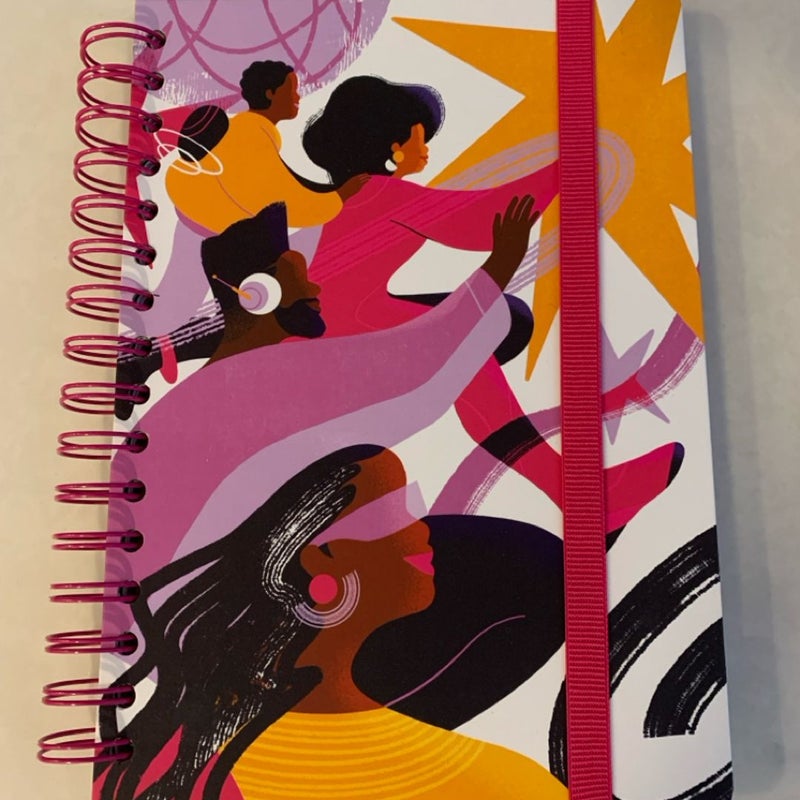 Spiral Notebook with Stickers