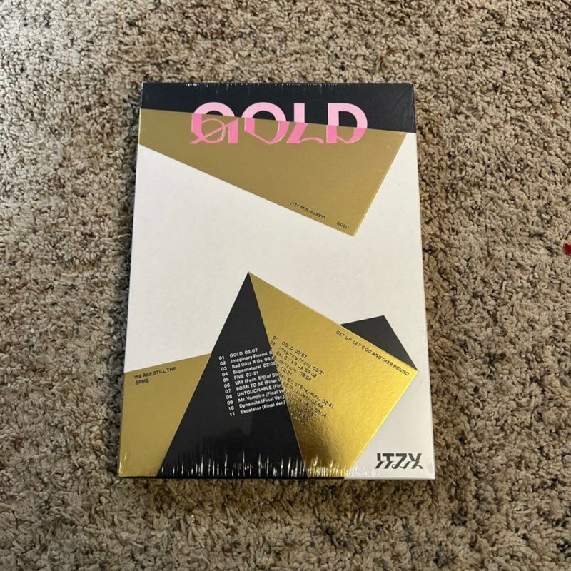 Itzy Gold album (Deep Gold  version)