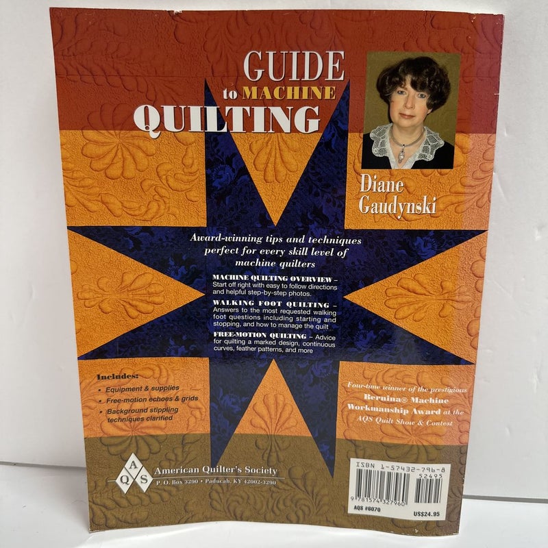 Guide to Machine Quilting