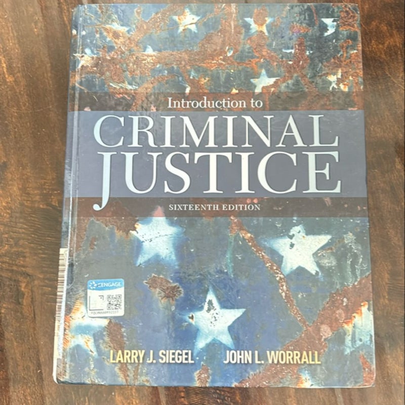 Introduction to Criminal Justice