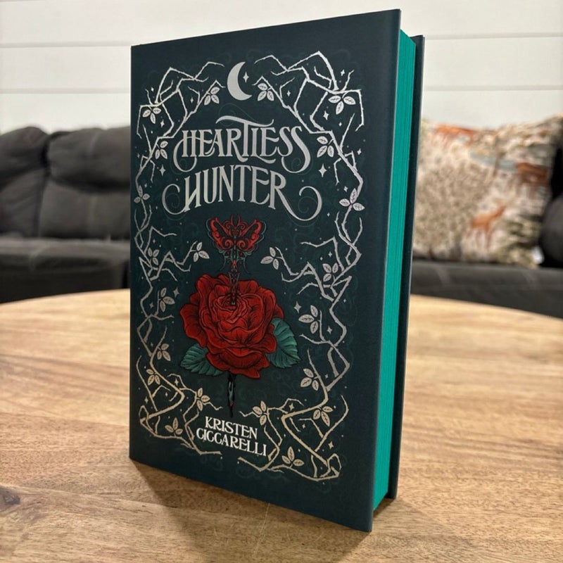 Owlcrate Exclusive of Heartless Hunter (Crimson Moth) by Kristen Ciccarelli