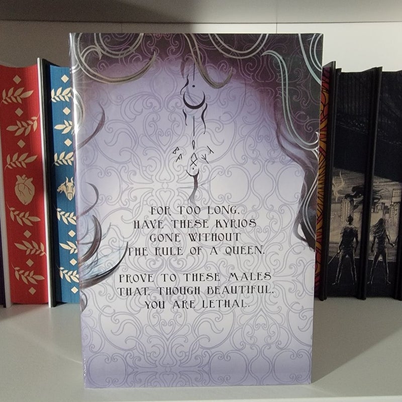 Bookish Box Of Shadow and Moonlight and To Ashes and Dust
