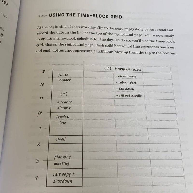 The Time Block Planner