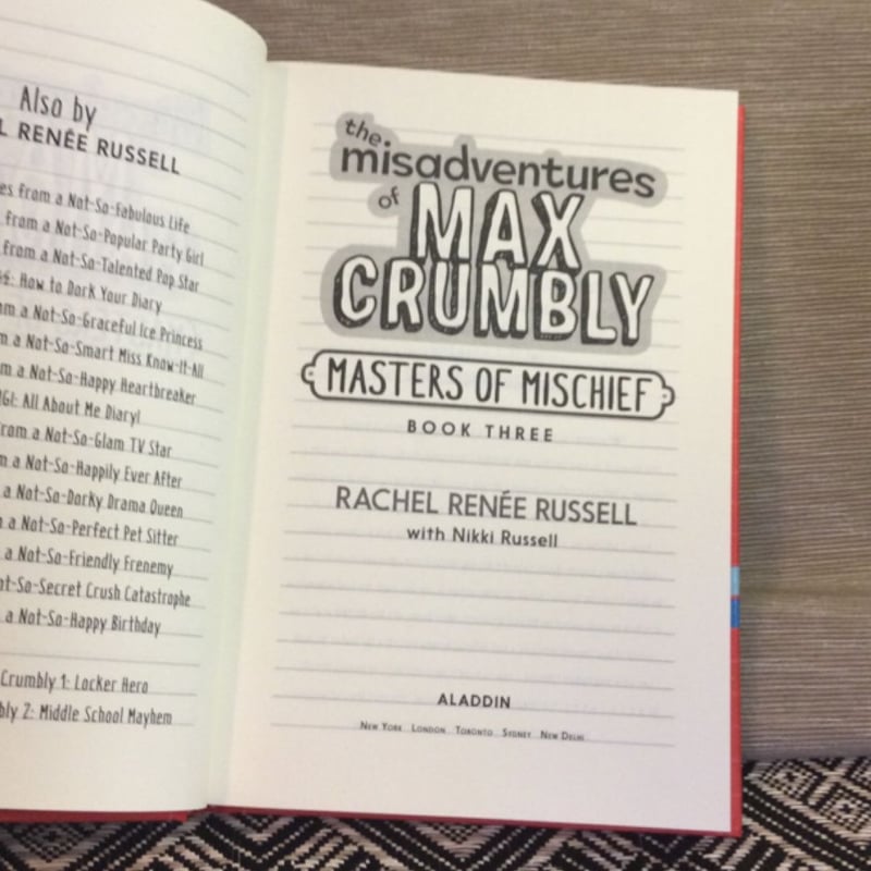 The Misadventures of Max Crumbly 3