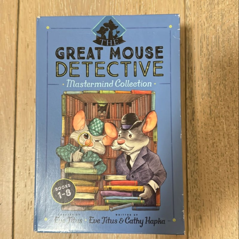 The Great Mouse Detective Mastermind Collection Books 1-8 (Boxed Set)