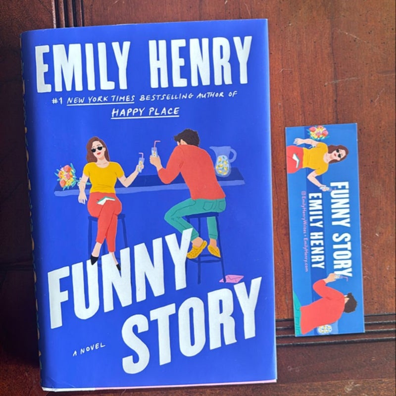 Funny Story SIGNED + Bookmark