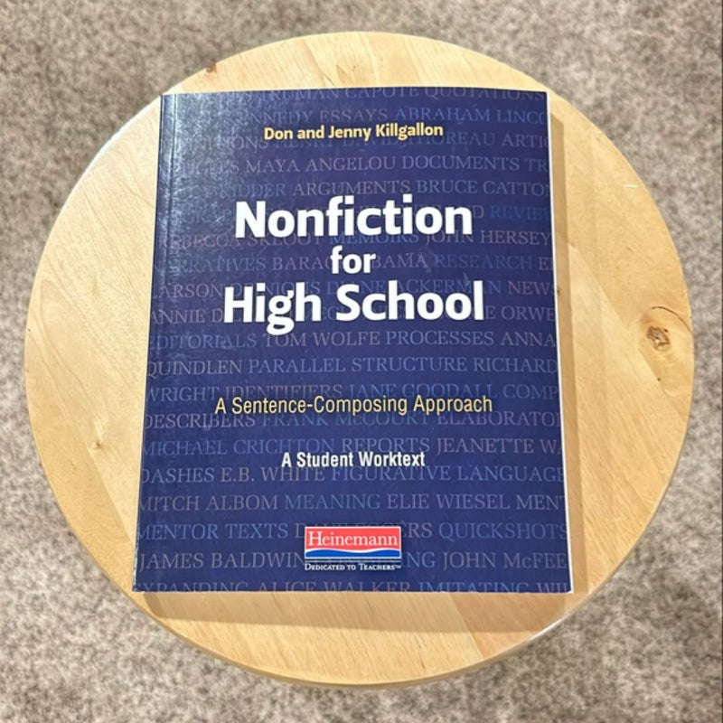 Nonfiction for High School