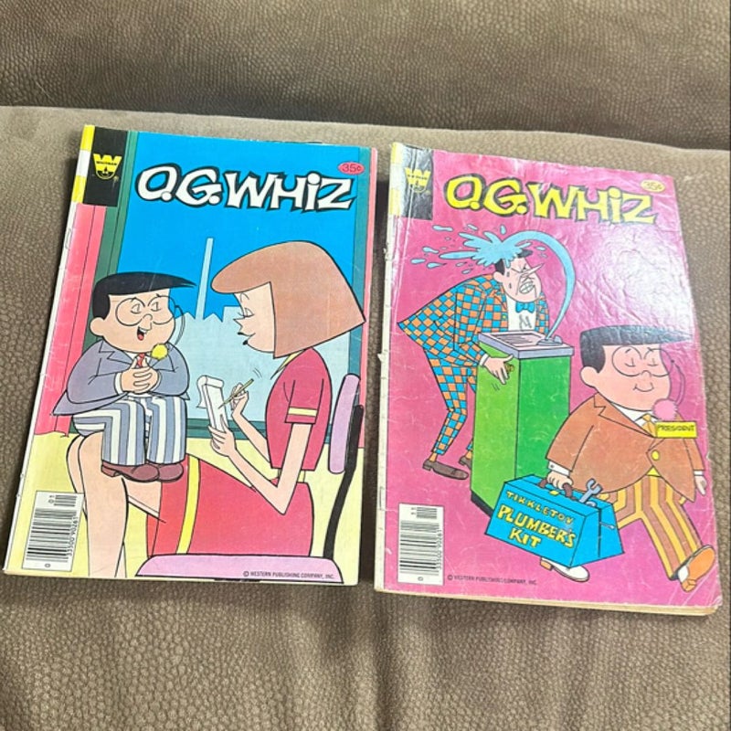 2 O.G. WHIZ #mGold Key Comics VG 1971 comic book issue BRONZE AGE cartoon OG